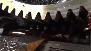 Изготовление большой шестеренки на нг13