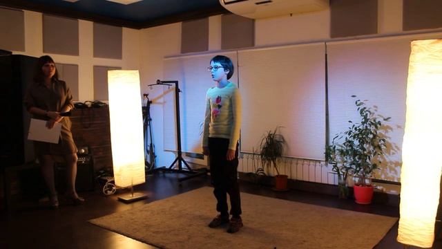 Жакова Ксения. Вечер стихов студии "Ирбис" смотреть онлайн