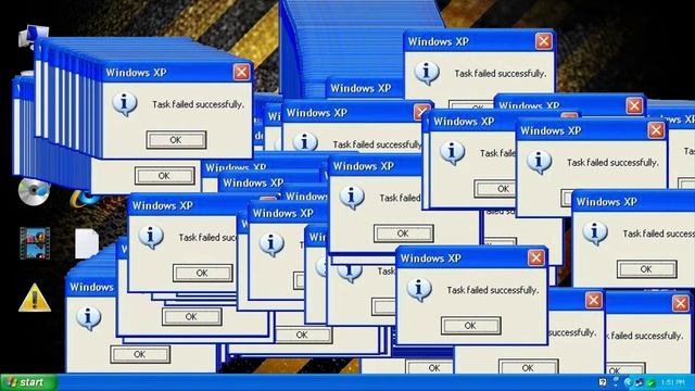 Windows XP ERROR task failed successfully смотреть онлайн