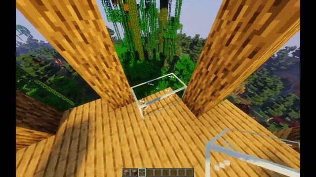 How to build a Treehouse in Minecraft смотреть онлайн