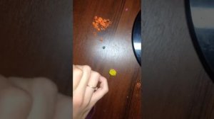 Фигурка из резинок на рогатки "Апельсин"