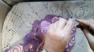 Обвязка детского пледа, 4/7.