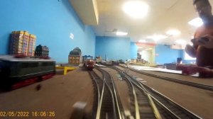 Прогулка по железнодорожному макету ПаРМа МоДуль, Музей Технической Миниатюры, Пермь, май 2022 год.