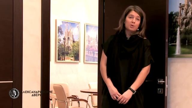 Языковая школа в МО Александрийские двери, модель 'Capriccio', покрытие шпон 'Венге медио' смотреть онлайн