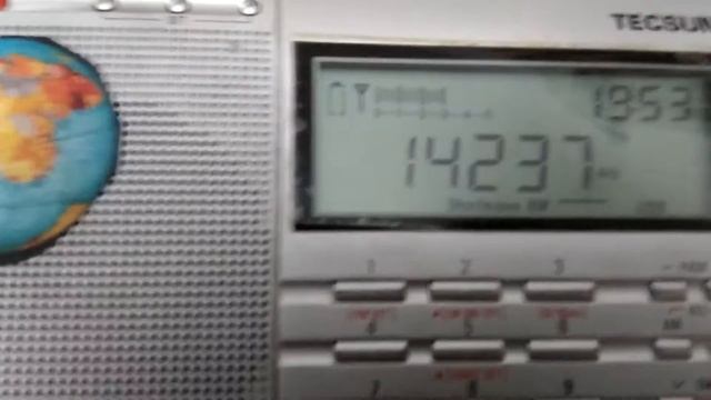 Reception Test of Tecsun pl 660 sw radio on 20 mtr band смотреть онлайн