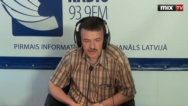 MIX TV: энтомолог Латвийского музея природы Николай Савенков в программе "Утро на Балткоме"