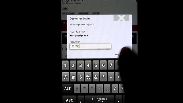 LightShop Pink v3 Magento theme - Opera Mobile test смотреть онлайн
