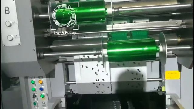 Автоматический штанцевальный пресс LK для высечки и тиснения смотреть онлайн