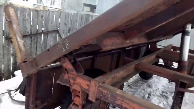 Цилиндр на телеге отсутствовал, на приемке металла попался цилиндр, установил, работает)) смотреть онлайн