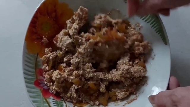 Творожное печенье с клетчаткой