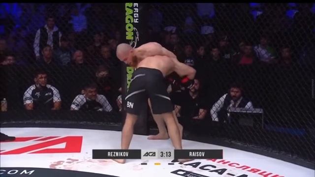 АРТЁМ РЕЗНИКОВ – ЮСУФ РАИСОВ. ACA 111 Жесткая Схватка смотреть онлайн