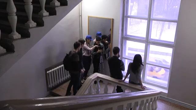 Студенты ЛГАКИ снимают учебный фильм (оператор А. Забудько, 2016 г.) смотреть онлайн