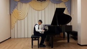 Афанасьев Аркадий, 11 лет. Н. Мясковский "Фуга в старинном стиле"