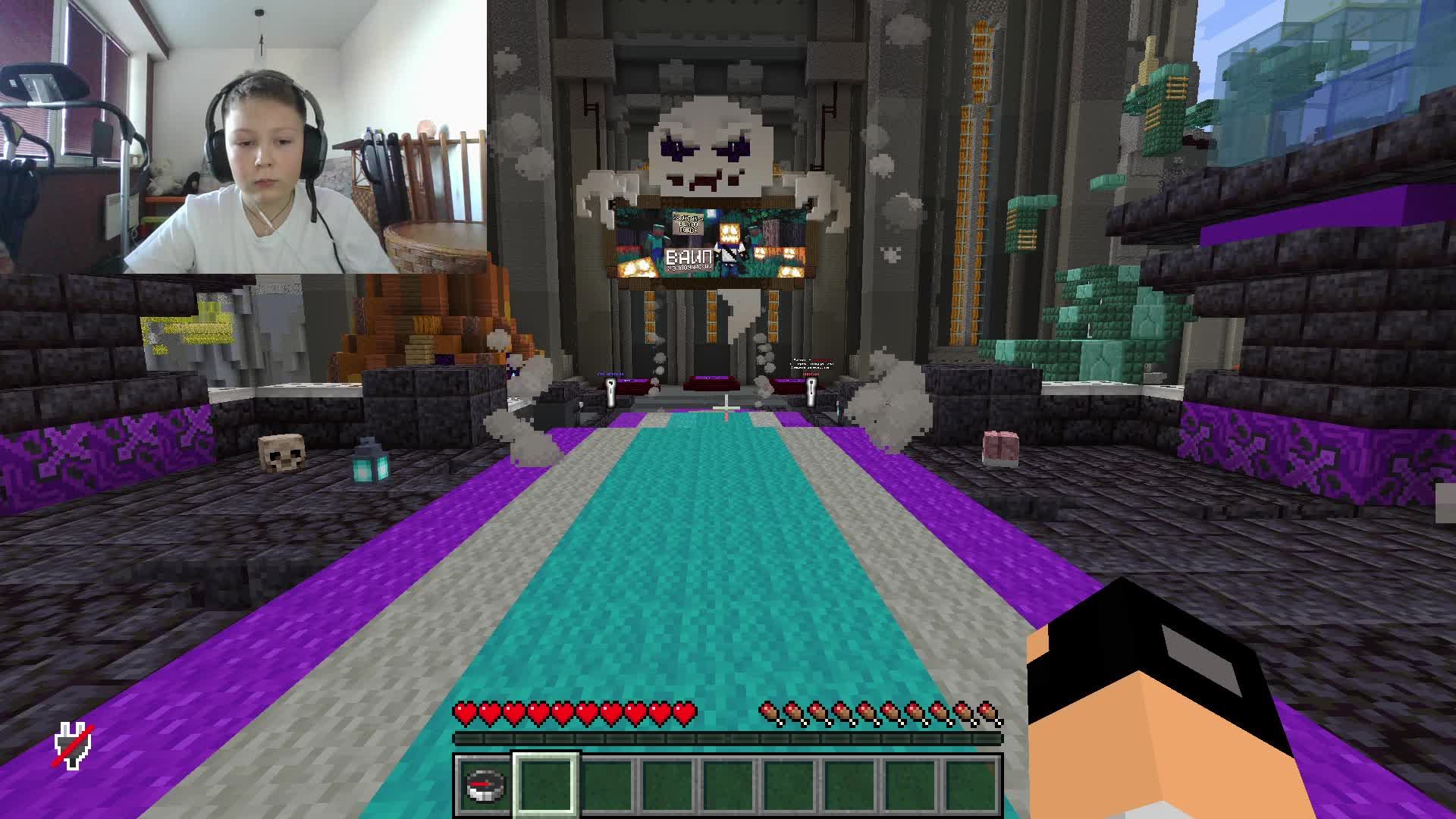 Играю на серверу Minecraft