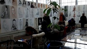 Академия художеств им.Репина. Просмотр студенческих работ 1 семестра 2023-2024 г