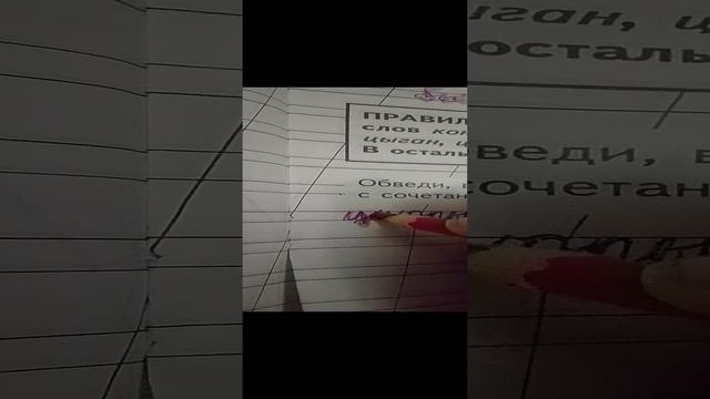 Проверяю прописи первоклассников!/игра в учителя!