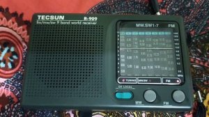 BBC Bangla on FM from Cox's Bazar by tecsun r909