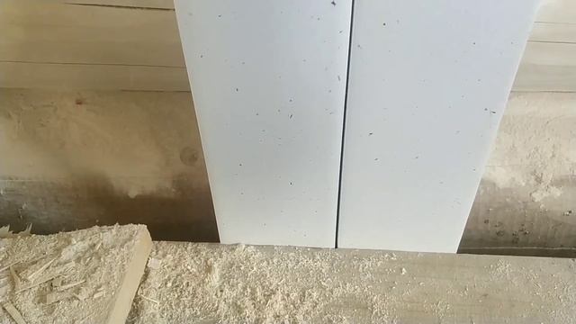 Двухэтажный сруб. Продуктивный день с утра до вечера. Часть 3. смотреть онлайн