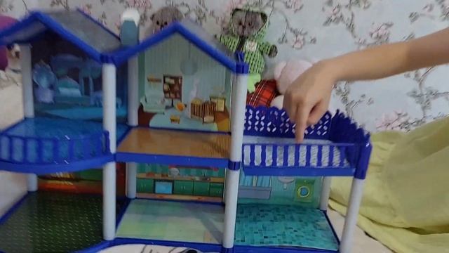 Обзор кукольного дома из магазина Фикс прайс✨️ смотреть онлайн