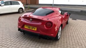 For Sale - YT66UPV - ALFA ROMEO 4C 1.8 TBI ALFA TCT 2DR COUPE PETROL AUTOMATIC £35,290.00