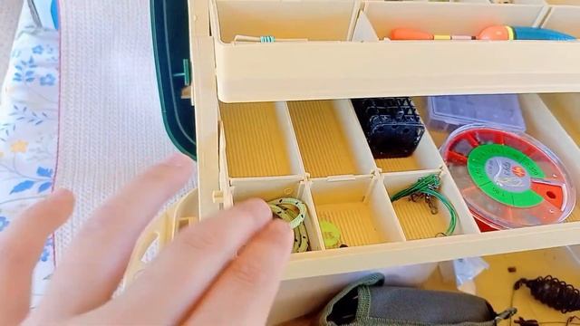 Обзор на мой рыболовный ящик!!! смотреть онлайн