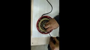 Как поменять верёвку стартера