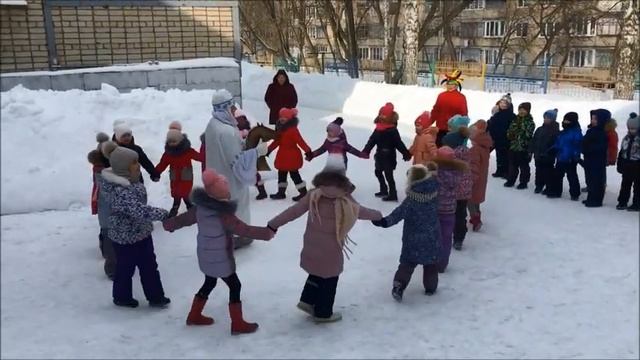 #НароднаяИгра  МДОУ "Детский сад №86" Народная игра "Вороные кони" (г.о. Саранск)