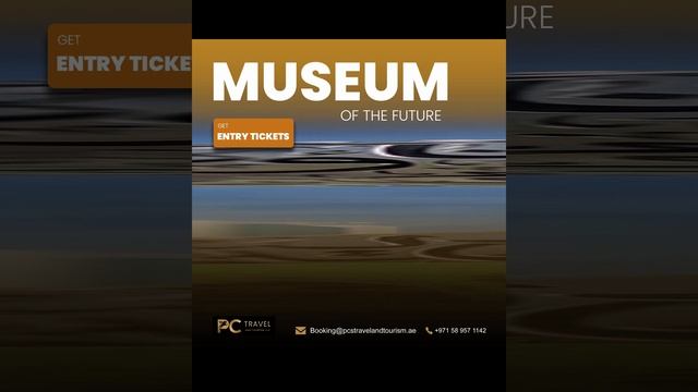 Buy tickets of future museum  #businesstravel #luxuryrides