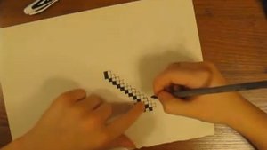 Копия видео "майнкрафт как нарисовать удочку? просто изи кликай!!!"