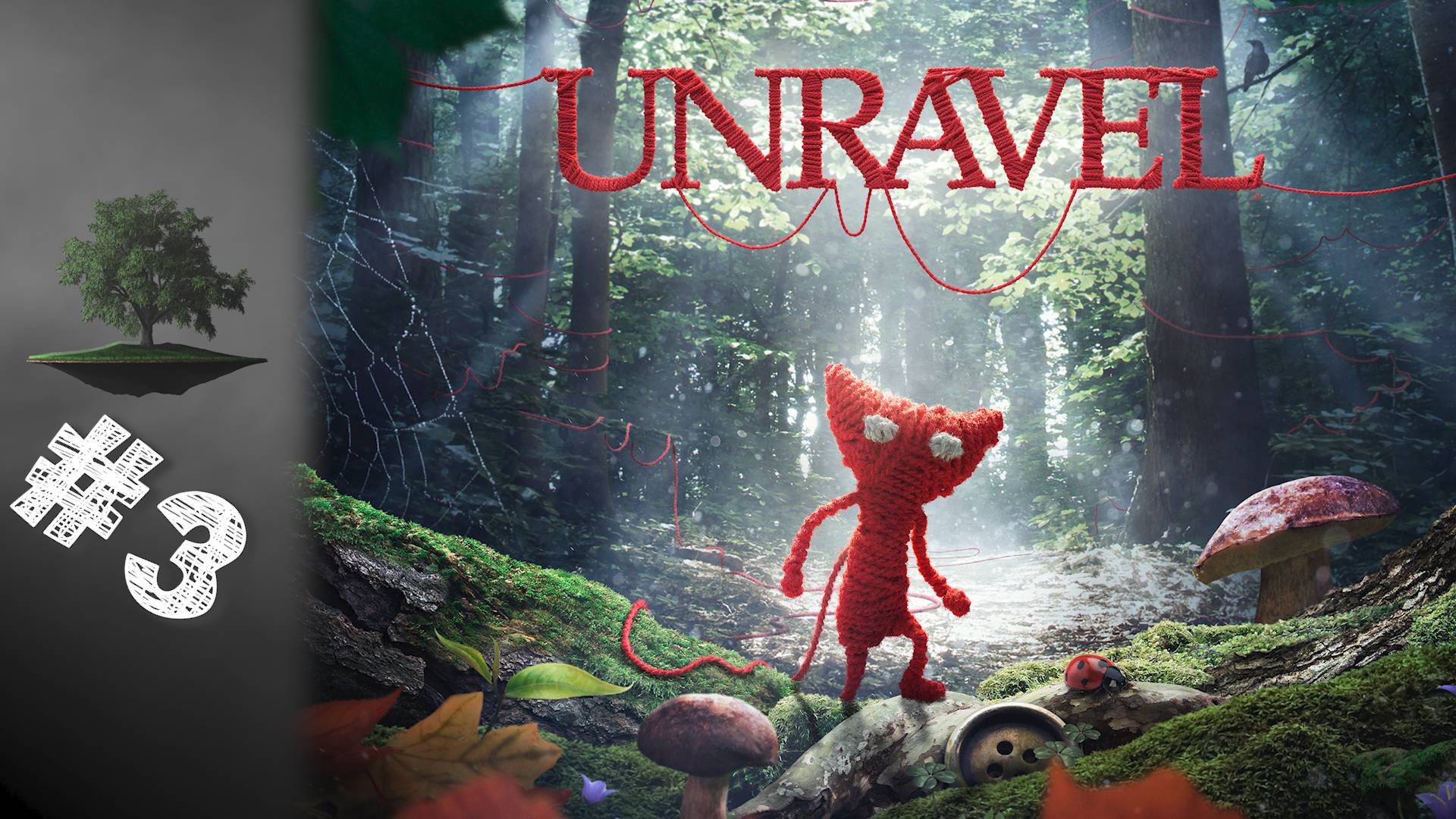 Unravel ♦ СЕМЕЙНЫЙ СТРИМ №3 - Mountain trek. Off the rails.