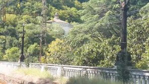 Площадь Гагарина в Гаграх