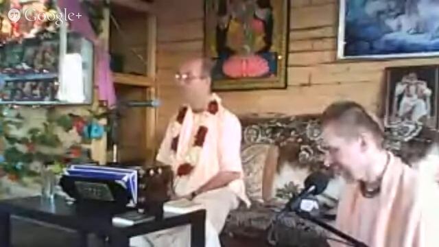 БВ Шуддхадвайти Махарадж в Кемерово 16.04.2014 вечер