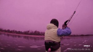 Кудьмозеро 25.10.14 - таскаю Дэна