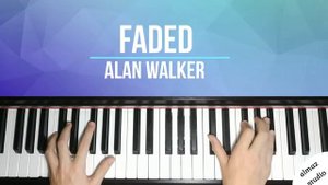 Faded-Alan Walker на пианино almaz studio