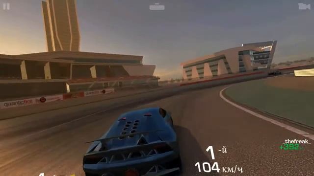 Lamborghini Sesto Elemento (Six Element) борьба за обгоны Real Racing 3 смотреть онлайн