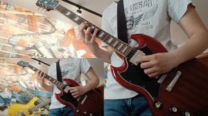 Багровый фантомас - никогда нихрена (guitar cover)