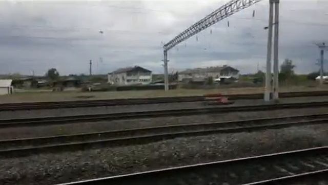 Путь поезда 001 сообщением Владивосток-Москва