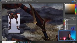 Рисую иллюстрацию по своему концепту! Часть 7. Стрим в 18:00 Мск