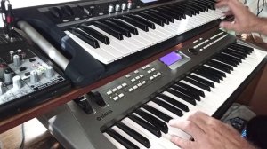 "Ода к радости"/ Бетховен/кавер рок версия/Yamaha mm6/