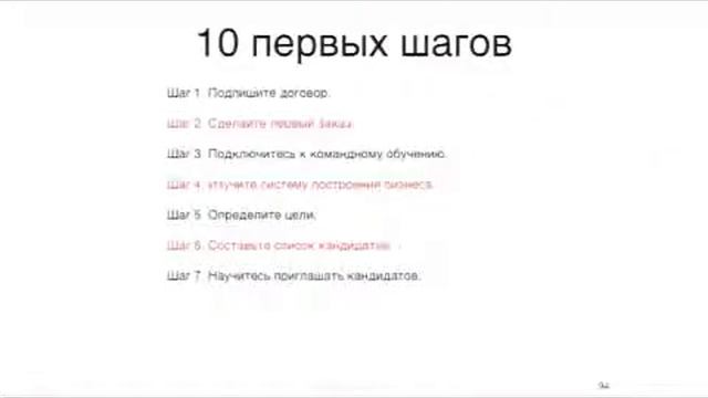 МЛМ 10 первых шагов (часть 4) смотреть онлайн