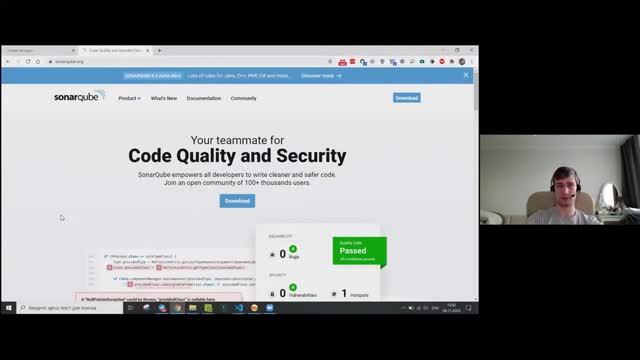 Никита Грызлов. Мастер-класс. SonarQube. В омут с головой