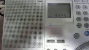 SONY ICF-SW7600GR 3325kHz RRI Palangka Raya_06032018