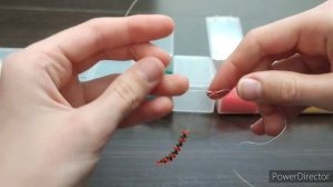 плету НОВОГОДНЕЕ кольцо в технике крестик🌲