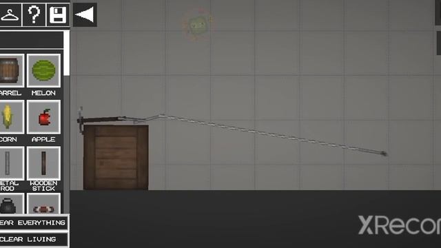 баг тягучея верёвка