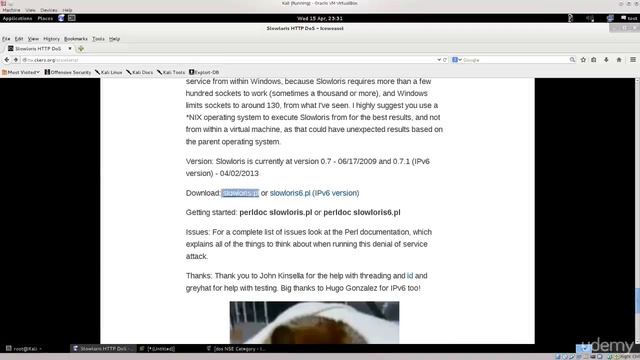 Ethical Hacking   60   Demo of DoS DDoS Attack Using Kali Linux Part 03