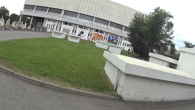 Из Питера в Москву. День 15 - ГЭС-2, парк Музеон, парк Горького и Зарядье
