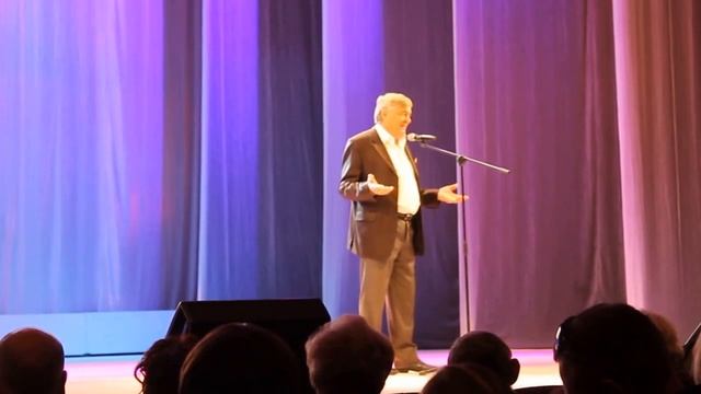 Выступление актера Алексея Колесника на форуме «Золотой Витязь» в Ставрополе