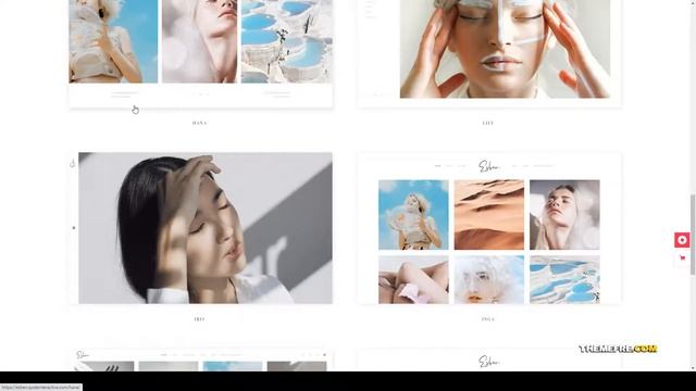 Esben - Elegant Fashion Photography Theme 15 photo gallery Easy Create Website смотреть онлайн