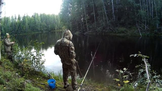 Унижма рыбачим, коптим рыбку