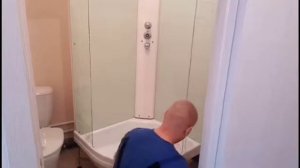 Сборка душевой кабины